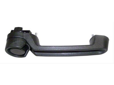 Exterior Door Handle; Black (07-18 Jeep Wrangler JK)