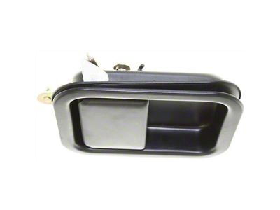 Exterior Door Handle; Black; Driver Side (91-95 Jeep Wrangler YJ w/ Full Doors)