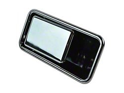 Exterior Door Handle; Passenger Side; Chrome (87-06 Jeep Wrangler YJ & TJ w/ Half Doors)