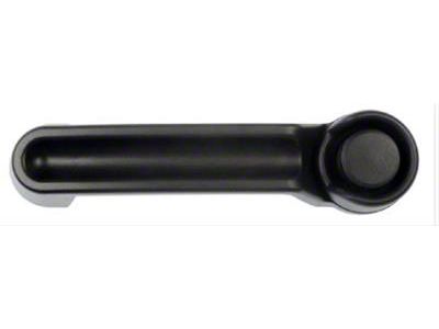 Replacement Exterior Door Handle; Textured Black (07-11 Jeep Wrangler JK)