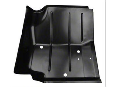Replacement Factory Style Floor Pan Patch Section; Front Passenger Side (87-95 Jeep Wrangler YJ)