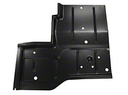 Replacement Factory Style Floor Pan Patch Section; Rear Passenger Side (87-95 Jeep Wrangler YJ)