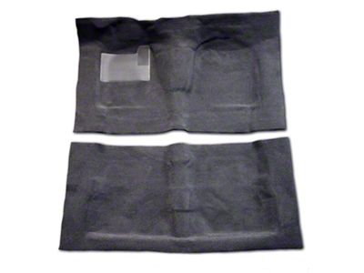 Pro-Line Replacement Front and Rear Carpet Kit; Charcoal (97-06 Jeep Wrangler TJ)