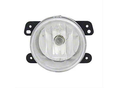 CAPA Replacement Fog Light; Driver Side (10-18 Jeep Wrangler JK)