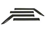 FormFit Window Visors (18-25 Jeep Wrangler JL 4-Door)