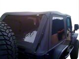 Frameless Trail Soft Top; Black Diamond (07-18 Jeep Wrangler JK 2-Door)