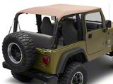 Frameless Trail Top Soft Top; Spice Denim (97-06 Jeep Wrangler TJ, Excluding Unlimited)