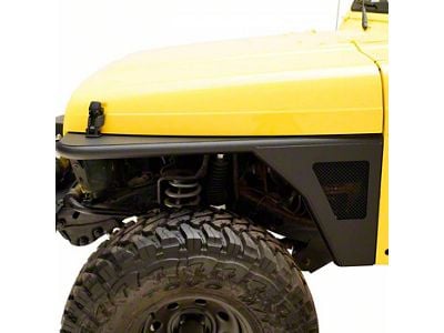 Front Armor Fender Flares with LED Lights (97-06 Jeep Wrangler TJ)