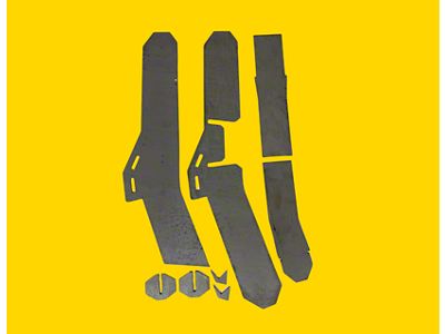 Front Axle Rear Spring Hanger Frame Rust Repair Kit (87-95 Jeep Wrangler YJ)