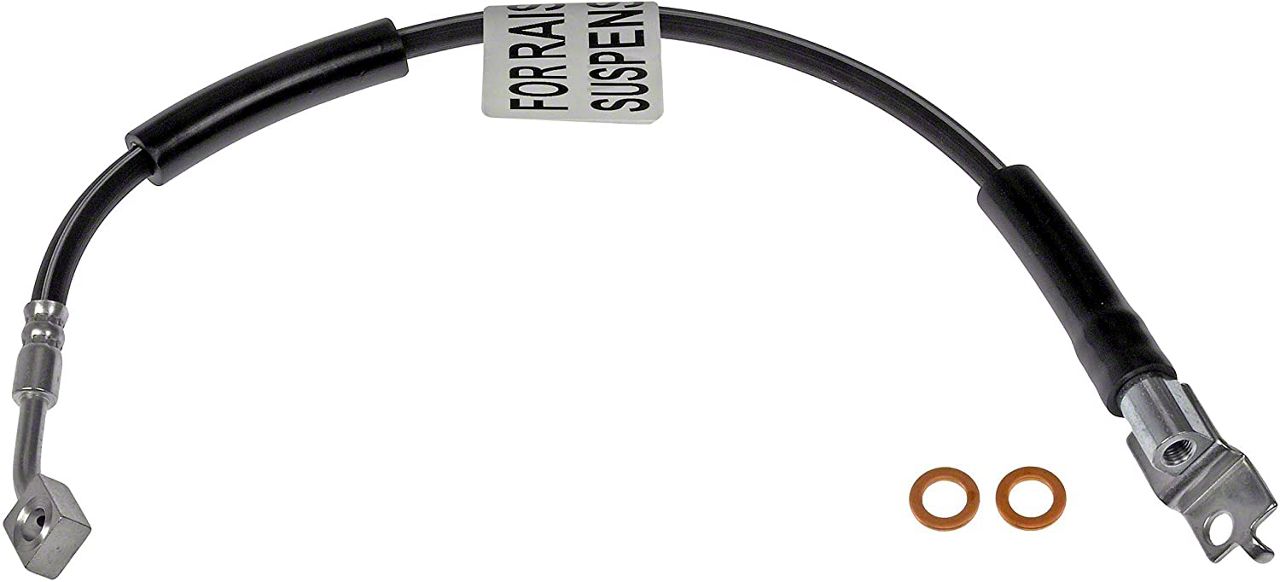 Jeep Wrangler Front Brake Hydraulic Hose for Lifted Applications