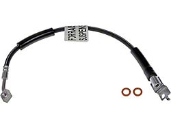 Front Brake Hydraulic Hose for Lifted Applications; Driver Side (97-06 Jeep Wrangler TJ)
