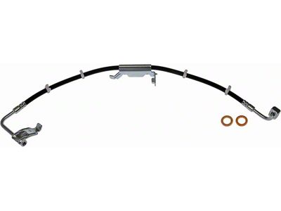 Front Brake Hydraulic Hose; Passenger Side (11-18 Jeep Wrangler JK)