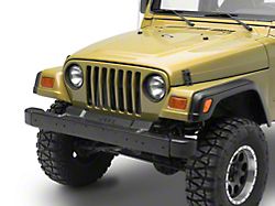 Front Bumper Kit; Black (97-06 Jeep Wrangler TJ)