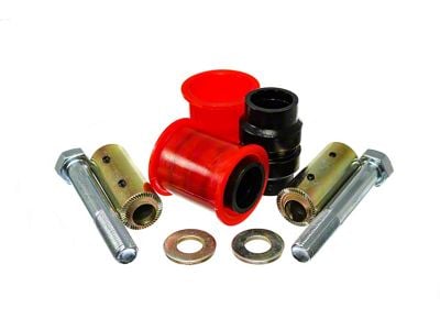 Front Control Arm Bushings; Black (18-25 Jeep Wrangler JL)