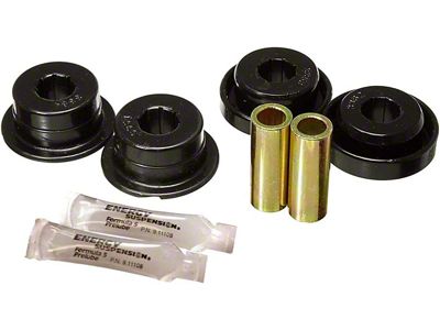 Front Control Arm Bushings; Black (07-18 Jeep Wrangler JK)