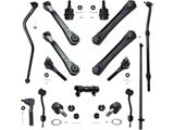 Front Control Arms with Ball Joints, Drag Link, Sway Bar Links, Tie Rods and Track Bar (97-06 Jeep Wrangler TJ)