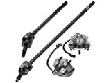 Front CV Axles with Wheel Hub Assemblies (07-18 Jeep Wrangler JK, Excluding Rubicon)