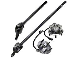 Front CV Axles with Wheel Hub Assemblies (07-18 Jeep Wrangler JK, Excluding Rubicon)