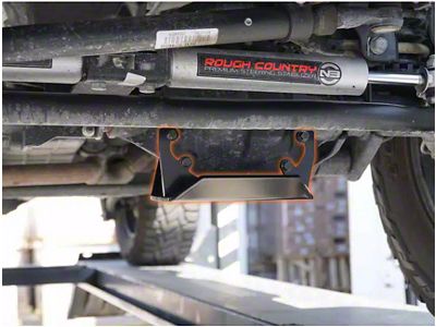 Front Differential Skid Plate; Black (18-25 Jeep Wrangler JL)