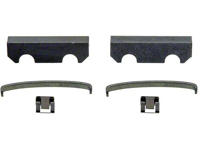Front Disc Brake Hardware Kit (76-78 Jeep CJ5 & CJ7)