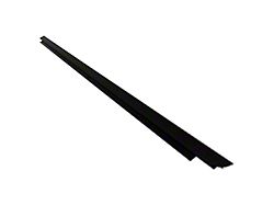 Front Door Outer Glass Seal; Driver Side (07-18 Jeep Wrangler JK)