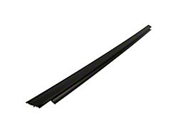 Front Door Outer Glass Seal; Passenger Side (07-18 Jeep Wrangler JK)