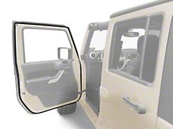 Front Door Seal; Driver Side (07-18 Jeep Wrangler JK)