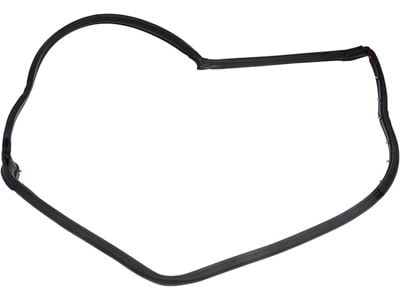 Front Door Seal; Passenger Side (97-06 Jeep Wrangler TJ)