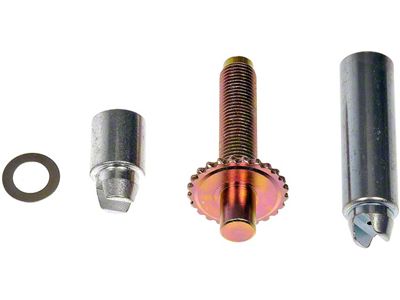 Front Drum Brake Adjusting Screw Assembly; Passenger Side (72-78 Jeep CJ5 & CJ7)
