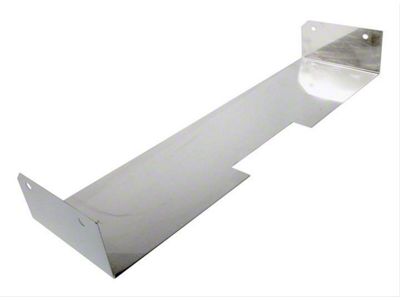 Front Frame Cover; Stainless Steel (76-86 Jeep CJ5 & CJ7)