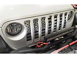 Front Grille; American Flag (18-26 Jeep Wrangler JL)
