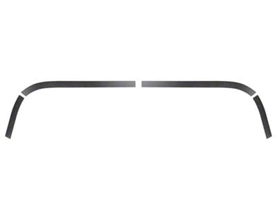 Front Hood Guard; Raw Carbon Fiber (07-18 Jeep Wrangler JK)
