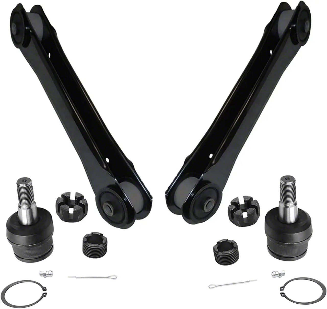 Jeep Wrangler Front Lower Control Arms with Ball Joints (9706 Jeep Wrangler TJ) Free Shipping