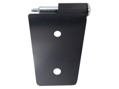 Front or Rear Upper Door Hinge; Passenger Side (07-18 Jeep Wrangler JK)