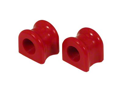Front Sway Bar Bushing Kit; 30.55mm Bar; Red (07-14 Jeep Wrangler JK)