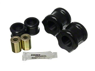 Front Sway Bar Bushings; 32mm; Black (18-25 Jeep Wrangler JL Rubicon)