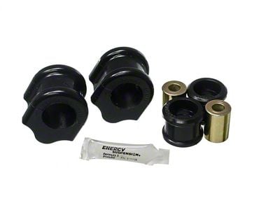 Front Sway Bar Bushings; 33mm; Black (18-25 Jeep Wrangler JL, Excluding Rubicon)