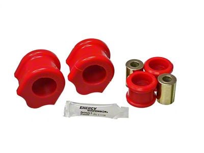 Front Sway Bar Bushings; 33mm; Red (18-25 Jeep Wrangler JL, Excluding Rubicon)