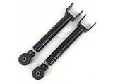 Front Upper Adjustable Control Arms; Black (97-06 Jeep Wrangler TJ)