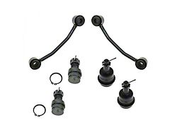 Front Upper and Lower Ball Joints with Sway Bar Links (87-90 Jeep Wrangler YJ)