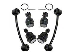 Front Upper and Lower Ball Joints with Sway Bar Links (90-95 Jeep Wrangler YJ)