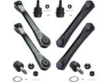 Front Upper and Lower Control Arms with Ball Joints (97-06 Jeep Wrangler TJ)