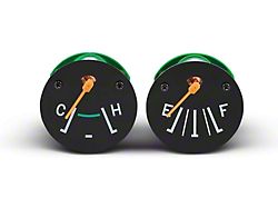 Fuel and Water Temperature Gauge Set (66-86 Jeep CJ5 & CJ7)