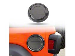 Fuel Filler Door; Black (18-26 Jeep Wrangler JL)