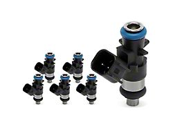 Fuel Injector Kit; Set of 6; Black (18-23 3.6L Jeep Wrangler JL)