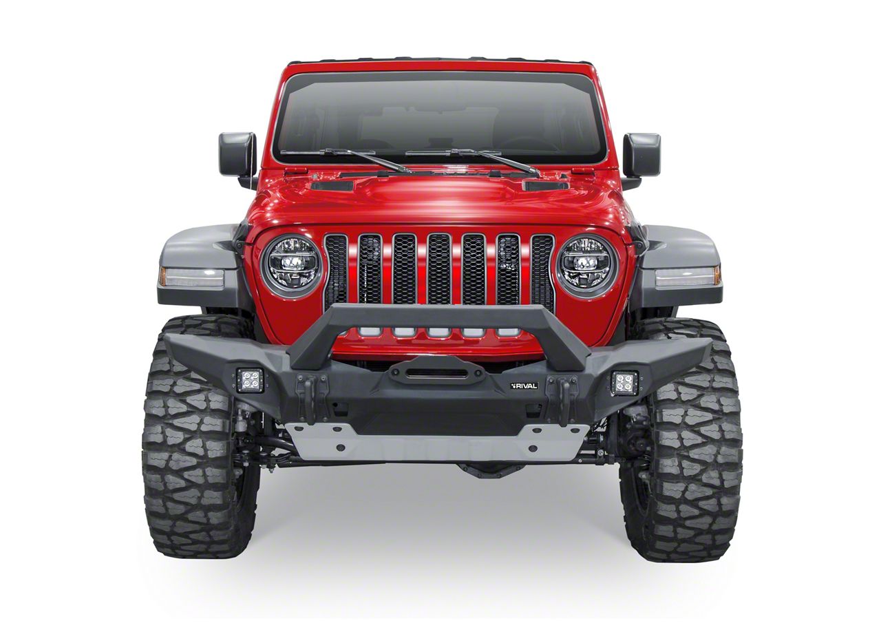Jeep Wrangler JL RIVAL フロントバンパー Jeep Wrangler JL RIVAL フロントバンパー Ritter アルミ