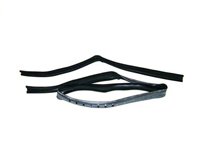 Glass Run Window Channel Kit for Movable Vent Windows (73-95 Jeep CJ5, CJ7 & Wrangler YJ)