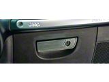 Glove Box Handle Trim; Stainless Steel; 1-Piece (07-18 Jeep Wrangler JK)