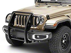 Grille Guard; Black (18-25 Jeep Wrangler JL)