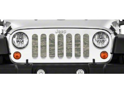 Grille Insert; Air Force Tiger Stripe (87-95 Jeep Wrangler YJ)